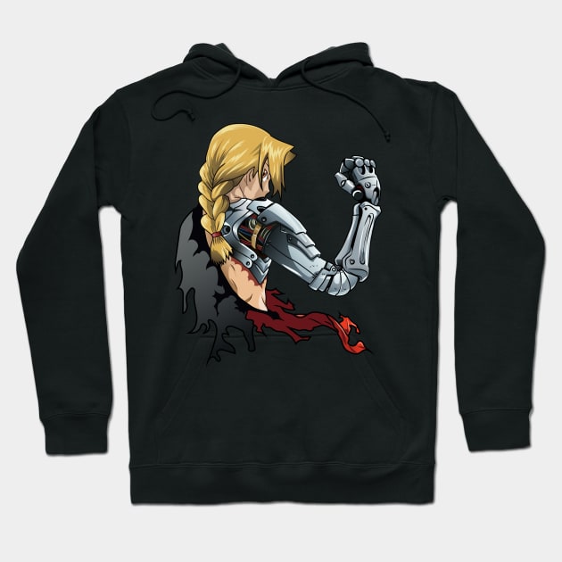 Edward Elric - fullmetal alchemist Hoodie by mounier